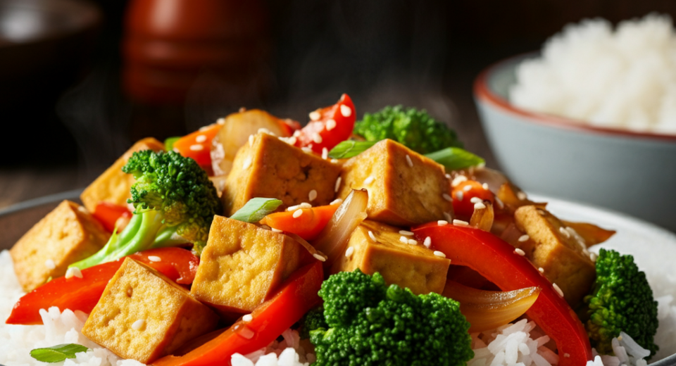5-Star Spicy Tofu and Veggie Stir-Fry Recipe (Easy & Delicious)